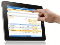 Electronic Health Records on tablet