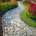 A winding walkway