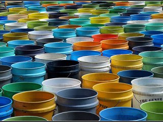 Colorful Buckets